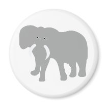 grey elephant comic magnets