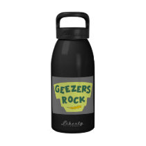 Grey Geezers Rock Water Bottle