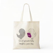 Grey Ghost Tote Bags