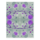 Grey Globes Blanket Postcard