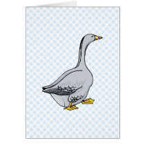 Grey Goose Greeting Card