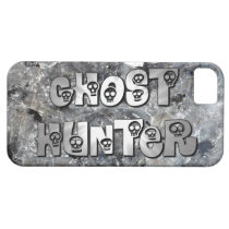 Grey Granite Skulls Ghost Hunter iphone 5 case