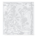 grey grunge camomiles posters