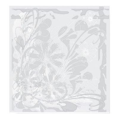 grey grunge camomiles poster by VioDeSign
