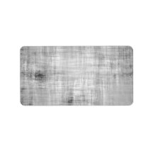 Grey Grunge Textured Custom Address Label