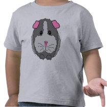 Grey Guinea Pig t-shirts by totallypainted Grey Guinea Pig t-shirts
