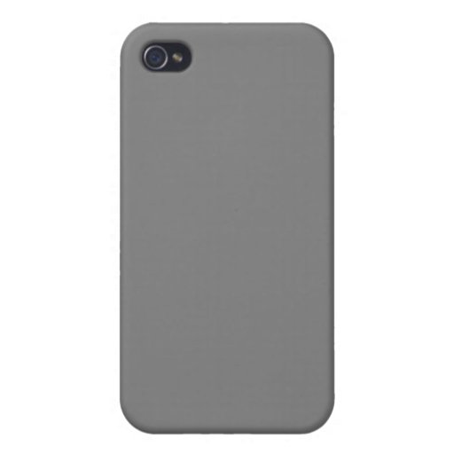 Grey iPhone 4 Case Zazzle