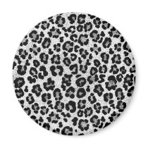 Grey Leopard magnets by JuJuGarden Grey Leopard magnets