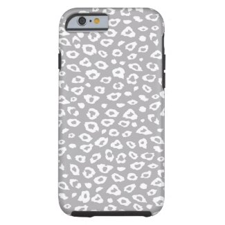 Grey Leopard Print iPhone 6 Case