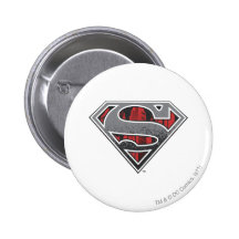 Grey Logo and Red City Pinback Buttons