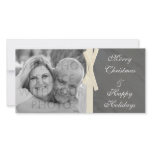 Grey Marble w/Ribbon Photo Card