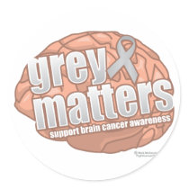 Grey Matters stickers by fightcancertees Grey Matters stickers