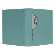 Grey Mouse Ears binders by AWKLee Grey Mouse Ears binders