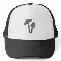 Grey Mushrooms Hat