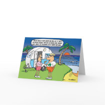 Grey nomads Christmas card
