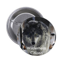 GREY PACK WOLF Collection Button