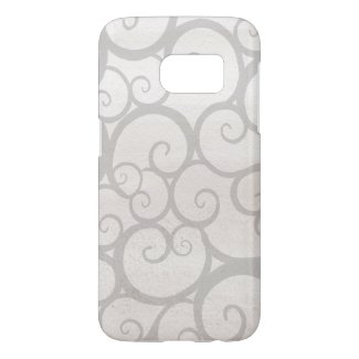 Grey Pattern Samsung Galaxy S7, Barely There