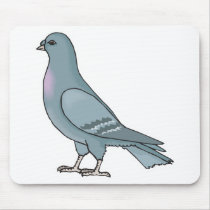 grey pigeon mousepads by doonidesignsanimals grey pigeon mousepads