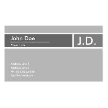 grey professional : business cards