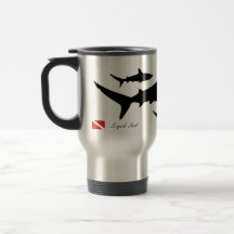 Grey Reef Shark - Travel Mug