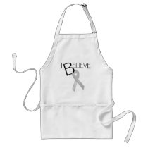 Grey Ribbon aprons