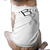 Grey Ribbon pet clothing