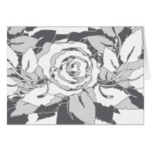 grey rose cards