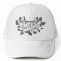 grey roses hats