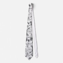 grey roses ties