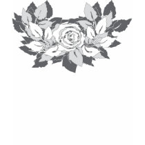 grey roses t-shirts by VioDeSign grey roses t-shirts