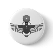 Grey Scarab Buttons