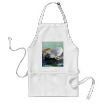 Grey Seal Looking Up aprons