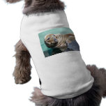 Grey Seal Portrait Pet T-shirt