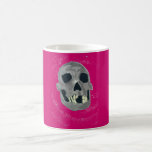 Grey skull with some fairy dust coffee mugs