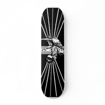 Grey-Spectrum Skateboard by ImGEEE