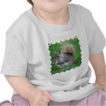 Grey Squirrel  Baby T-Shirt