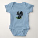 Grey Squirrel Infatn Onsie Creeper t-shirts by Critterpainter Grey Squirrel Infatn Onsie Creeper t-shirts