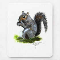 Grey Squirrel mousepad