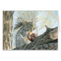 Grey Squirrel with apple cards by Critterpainter Grey Squirrel with apple cards