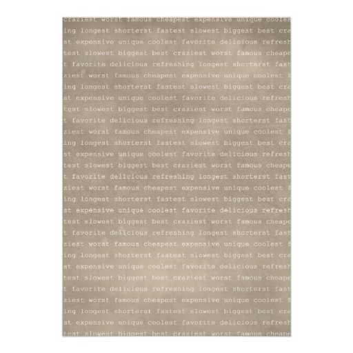 GREY SUPERLATIVES BEST CRAZIEST FANTASTIC MOTIVATI CUSTOM INVITATION