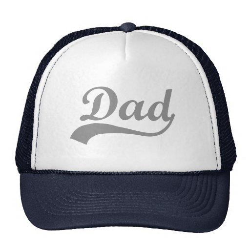 Grey Swash Dad Trucker Hat