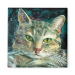 Grey Tabby Magnet