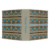 grey teal pattern binders by DonnaGraysonAbstract grey teal pattern binders