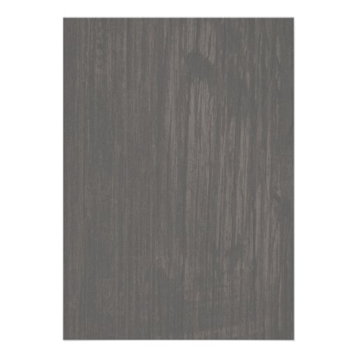 Grey Vintage Barn Wood Bridal Shower Invitations