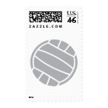 grey volleyball ball logo symbol stamps