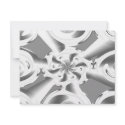 Grey White invitations by best_custom_gifts Grey White invitations