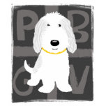 Grey & White PBGV Shirt