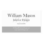 Grey & White Professional Business Card