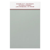 grey white stationery by DonnaGraysonAbstract grey white stationery