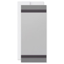 grey with purple black lines customized rack card
